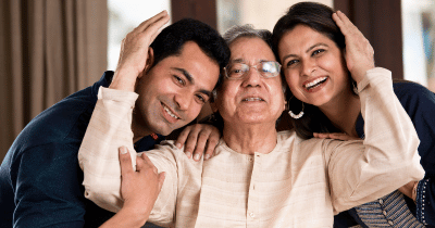 Elderly Parents by deshsansaar