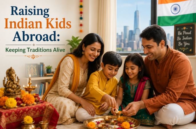 Raising Indian Kids Abroad: Keeping Traditions Alive by Deshsansaar