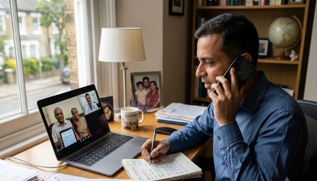 NRI Managing Aging Parents' Healthcare From Abroad by Deshsansaar