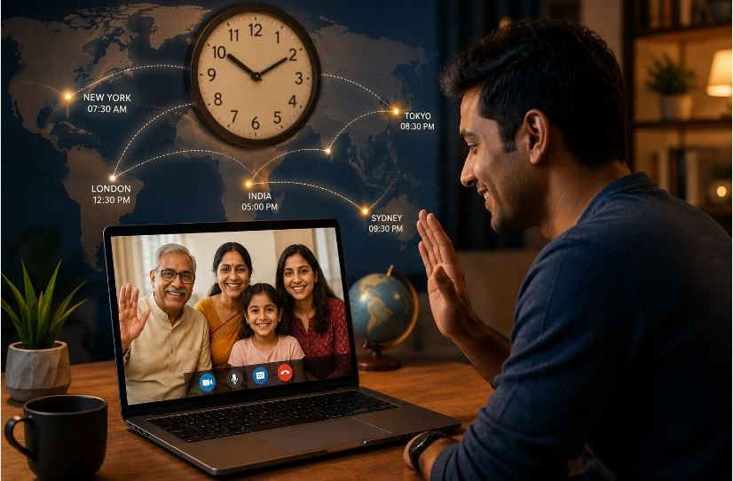 Staying Connected With Family Despite Time Zone Differences by deshsansaar