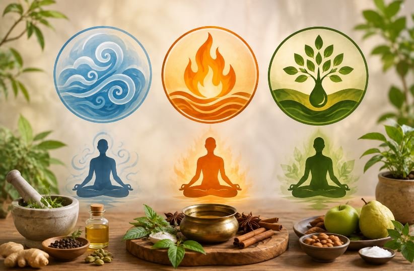 vata pitta kapha explained simply by Deshsansaar