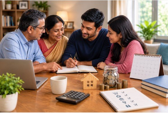 financial support for family back home NRI