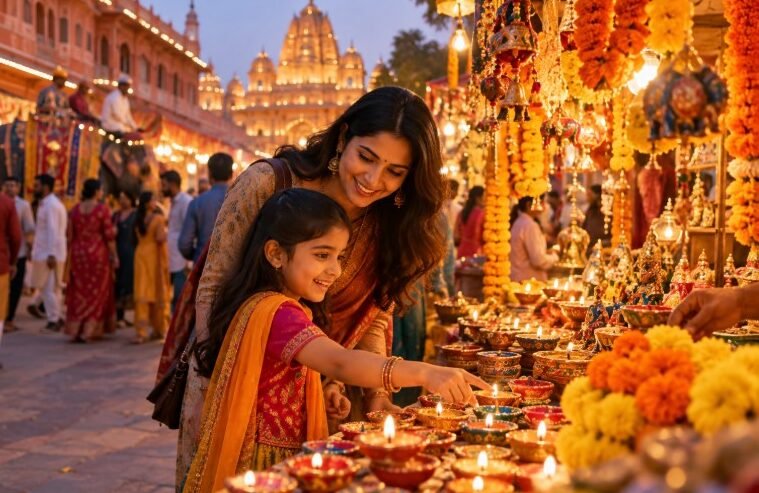 explaining Indian festivals to kids abroad