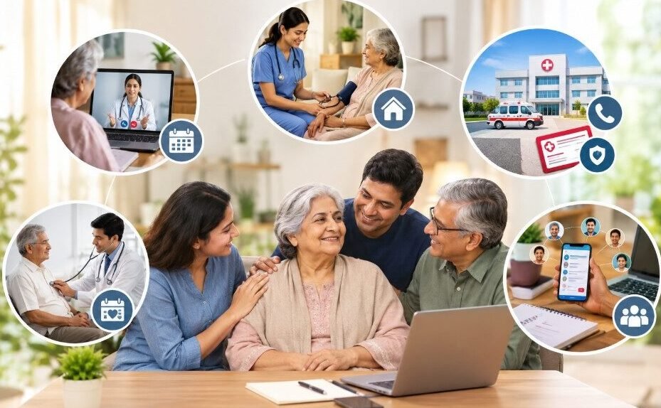 supporting parents medical diagnosis from abroad